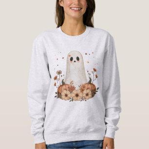 Süßer Erwachsener Herbst Fröhliches Halloween Gesp Sweatshirt