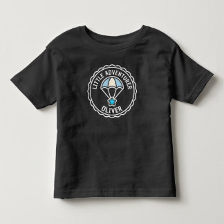 Süßer Fallschirm & Stern kleiner Abenteurer Kleinkind T-shirt