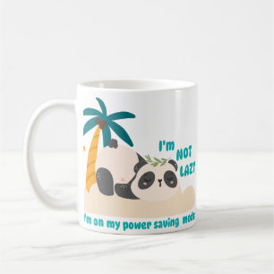 Süßer fauler Panda  Kaffeetasse