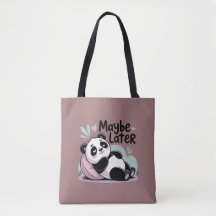 Süßer Fauler Panda – “Vielleicht Später” Entspannt
