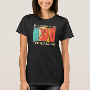 Süßer Faultier Für Männer Frauen Riesiges Faultier T-Shirt