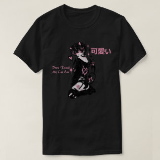 Süßer Femboy Catboy Anime | Cute Pastel T-Shirt