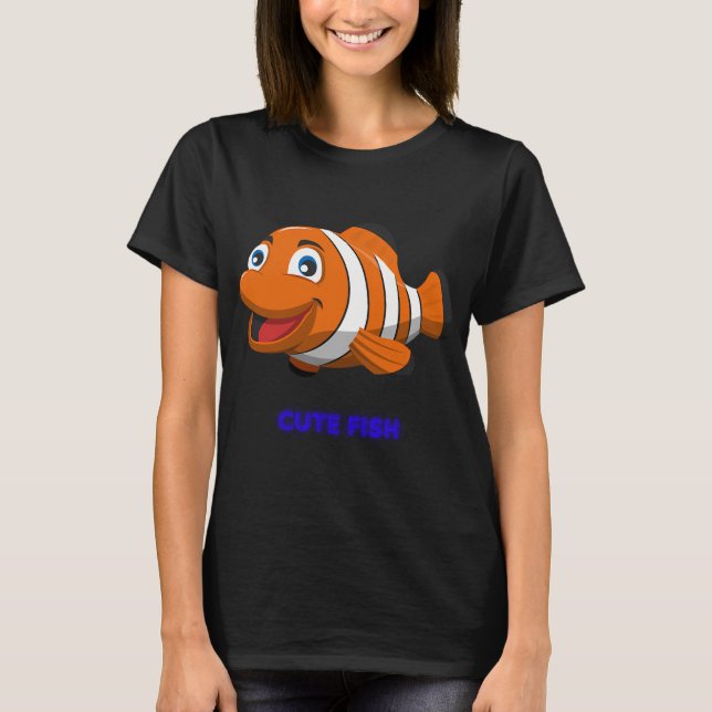 süßer Fisch #2 T-Shirt (Vorderseite)