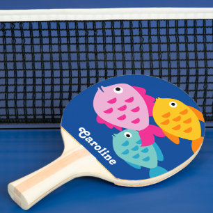 Süßer Fisch-Ping-Pong-Schläger für Tischtennis Schläger