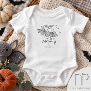 Süßer Fledermaus-Baby-Junge Halloween Baby Strampler