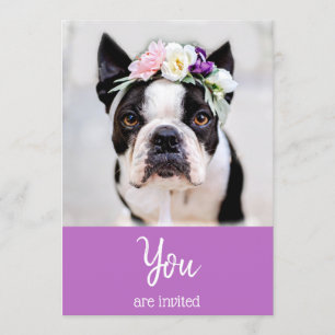 *~* Süßer Französischer Bulldogge  Frenchie-Verans Einladung