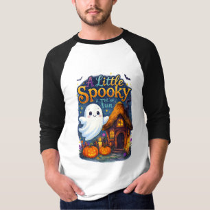Süßer Frohes Halloween-Geist – Gruselig & Bunt T-Shirt
