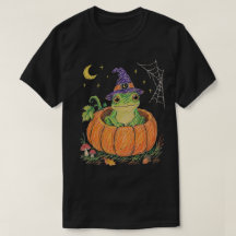 Süßer Frosch Hexe Kürbis Halloween Buntstift Club