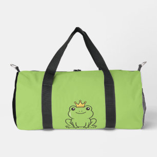 Süßer Frosch Königin lustige grüne Handyhülle Duffle Bag