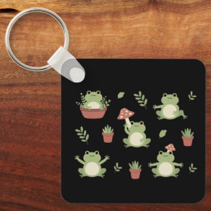 Süßer Frosch Lustiges Tierliebhaber-Geschenk Für F Schlüsselanhänger