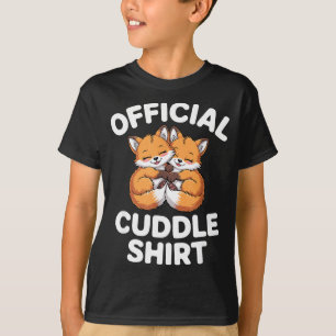 Süßer Fuchs Kuschel Paar Das Ist Mein Kuscheln T-Shirt