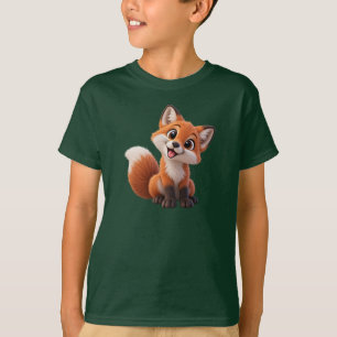 Süßer Fuchs – Lustiger nordischer Wald Fuchs T-Shirt