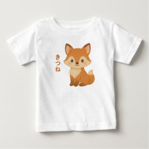 Süßer Fuchs-T-Shirt für Kleinkinder Baby T-shirt