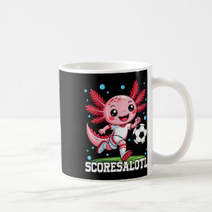 Süßer Fußball Axolotl Lustiger Scoresalotl Xolotl Kaffeetasse