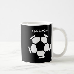 Süßer Fußball personalisierte Kinder Sport T-Shirt Kaffeetasse