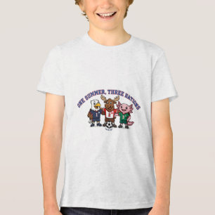 Süßer Fußballfan USA Kanada Mexiko 2026 Tri-Blend Shirt
