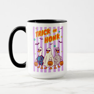 Süßer Gänseschreck Halloween Tasse
