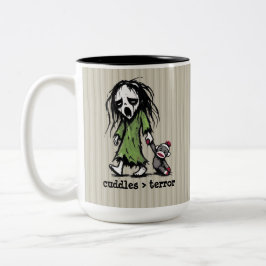 Süßer Geist Banshee Sock Monkey Spielzeug Lustiger Zweifarbige Tasse