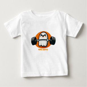 Süßer Geist beim Gewichteheben Baby T-shirt