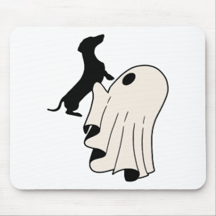 Süßer Geist-Dachshund-Fan Mousepad