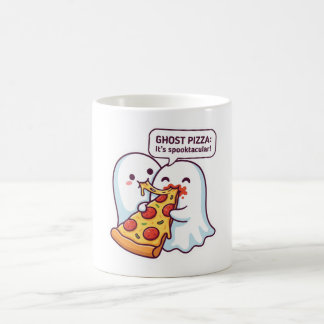 Süßer Geist, der Pizza isst - Spooktacular Lustig Kaffeetasse