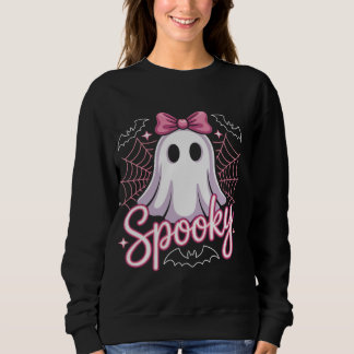Süßer Geist Halloween Frauen Ästhetik Pastell Kawa Sweatshirt