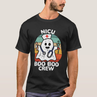 Süßer Geist Halloween Nicu Boo Boo Crew Neonatal R T-Shirt