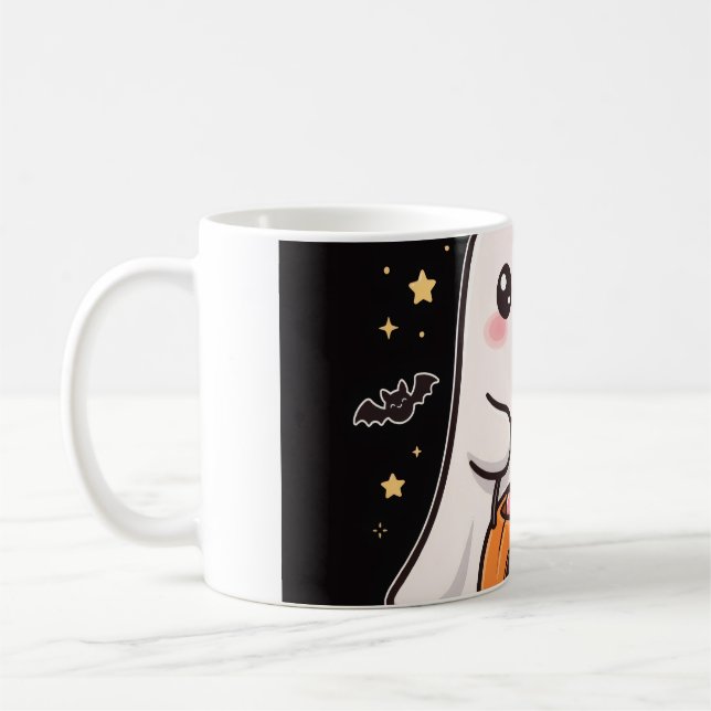Süßer Geist Kürbis Candy Eimer Kaffeetasse (Links)