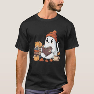 Süßer Geist Lesebuch Liebhaber Lustiges Halloween  T-Shirt