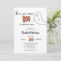 Süßer Geist Little Boo kommt bald Baby-Party 