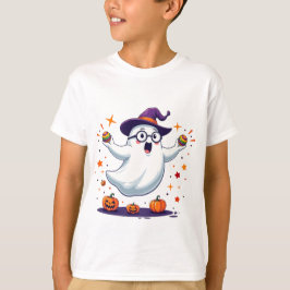 Süßer Geist mit Kürbissen Halloween T-Shirt