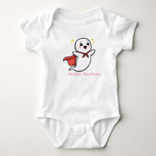 Süßer Geist mit rotem Cape Baby Strampler