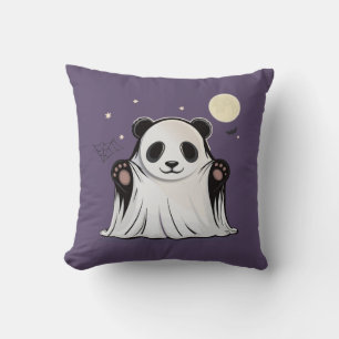 Süßer Geist-Panda unter dem Mond  Kissen