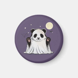 Süßer Geist-Panda unter dem Mond Magnet