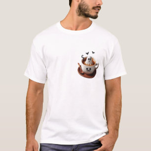 Süßer Geister-Marshmallow-Kaffeebecher Halloween 3 T-Shirt