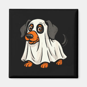 Süßer Geisterhund Halloween Dachshund Magnet