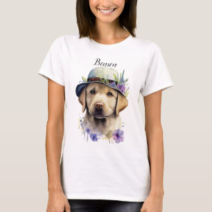 SÜßER GELBER LABRADOR RETRIEVER WELPE T-Shirt