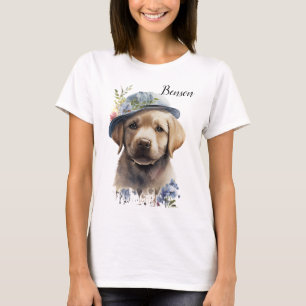 SÜßER GELBER LABRADOR RETRIEVER WELPE T-Shirt
