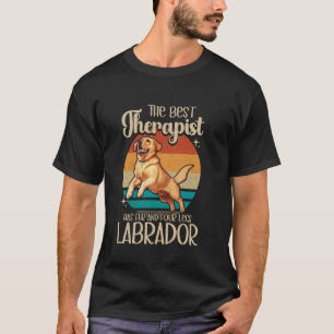 Süßer gelber Labradors Hund Labrador Retriever T-Shirt