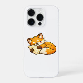 Süßer gemütlicher schlafender Fuchs iPhone 16 Pro Hülle