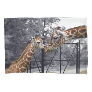 Süßer Giraffen-Kissenbezug Kissenbezug