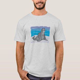 süßer glücklicher Walross T-Shirt