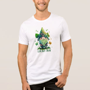 Süßer Gnom St. Patrick's Day Tri-Blend Shirt