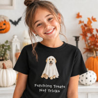 Süßer Golden Retriever Halloween Geist