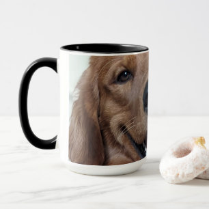 Süßer Golden Retriever Originale Hunde-Fotografi Tasse
