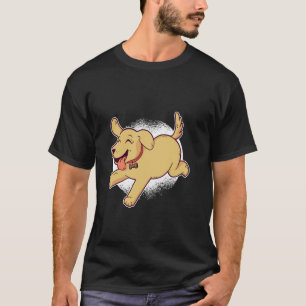 Süßer Golden Retriever Welpe Hundeliebhaber Lustig T-Shirt