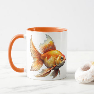 Süßer Goldfisch Tasse