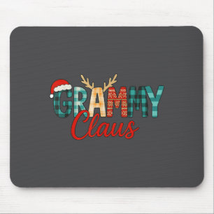 Süßer Grammy Claus Weihnachten für Oma Santa Hut Mousepad