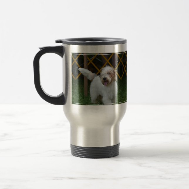 Süßer großartiger Dachshund-Hund Reisebecher (Links)