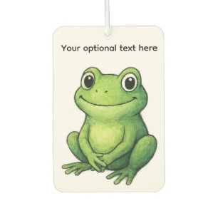 SÜSSER GRÜNER FROSCH AUTOLUFTERFRISCHER